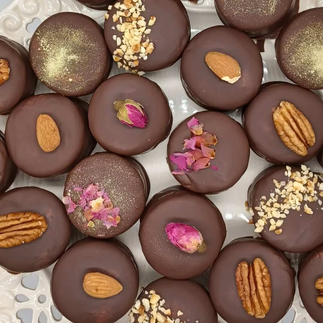 My Vegan Dulce de Leche alfajores